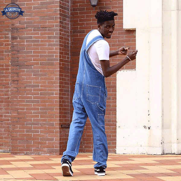 Men'S Dungarees Hip Hop Monster