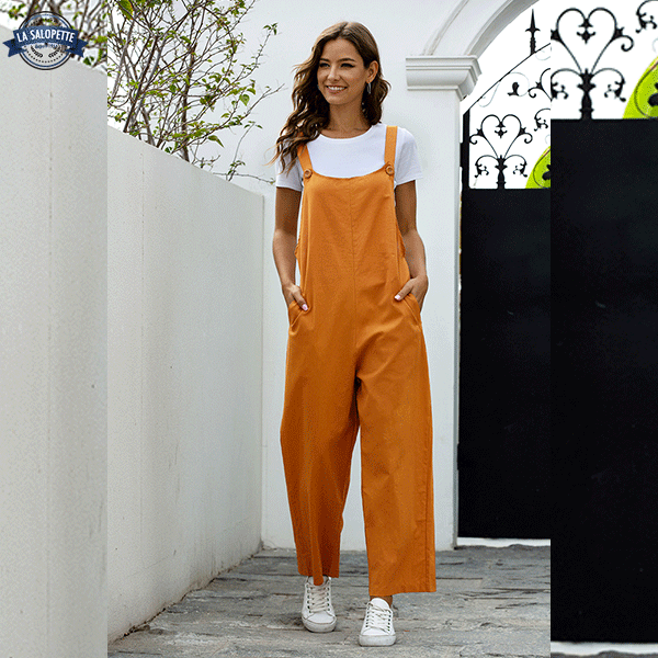 Salopette Robe Orange