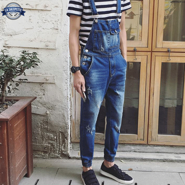 Denim Dungarees Blue Scott Urban