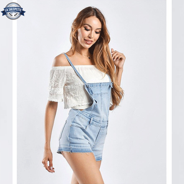 Short Dungarees Short Havana