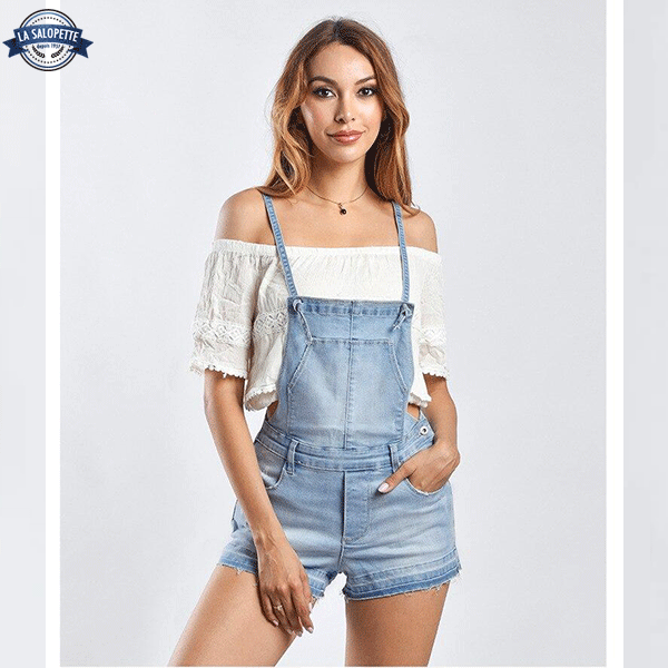 Short Dungarees Short Havana