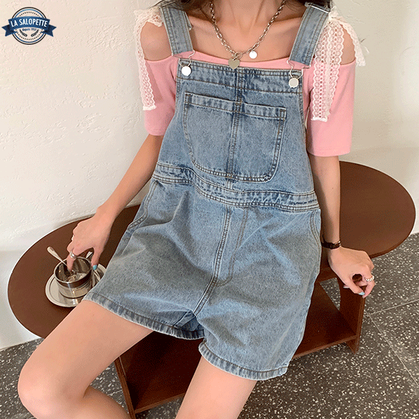 Short Dungarees Jean Clair Lassy