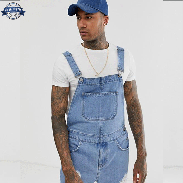 Short Dungarees Street Wear Lyson
