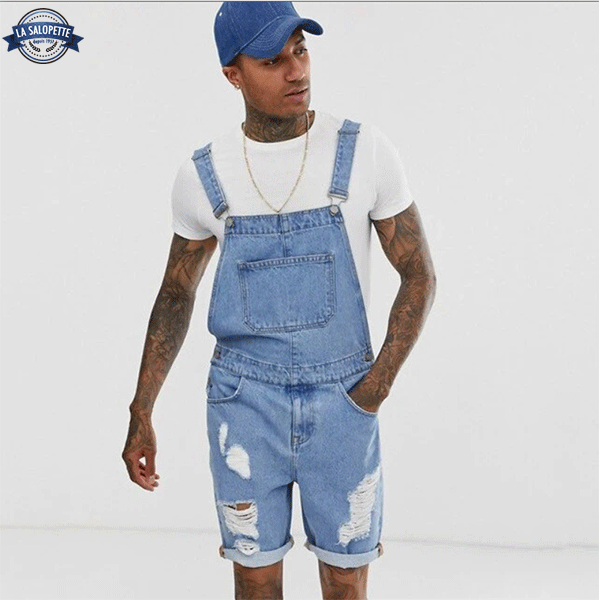 Short Dungarees Street Wear Lyson