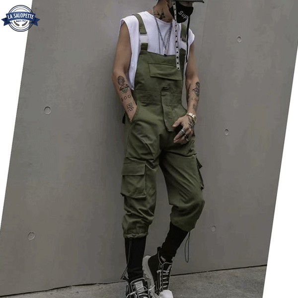 Work Dungarees Khaki Urban Classic
