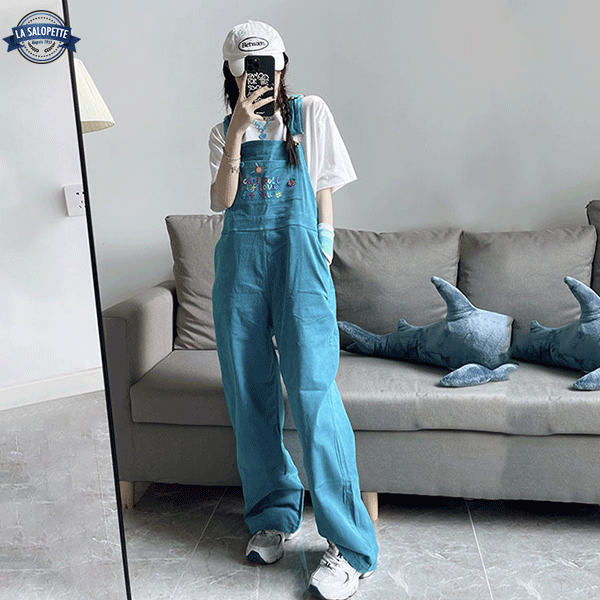 Vintage Dungarees Blue Velvet