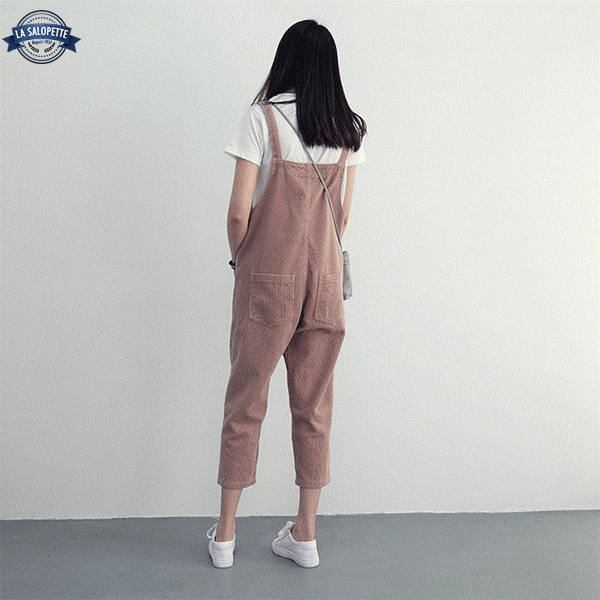 Vintage Dungarees Candy Pink Velvet