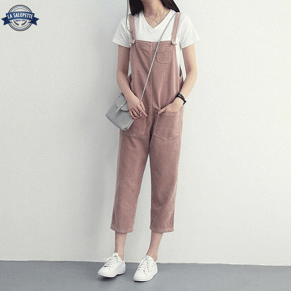Vintage Dungarees Candy Pink Velvet
