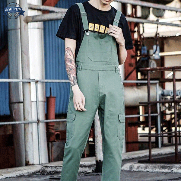 Work Dungarees Big Fisherman