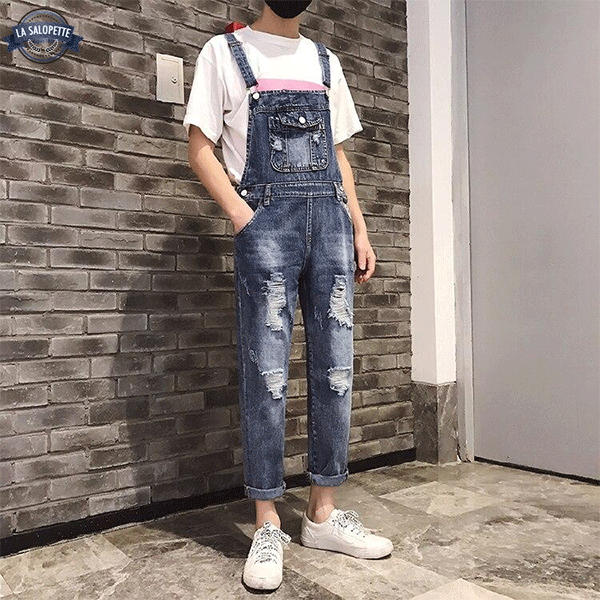 Salopette Vintage en Jean