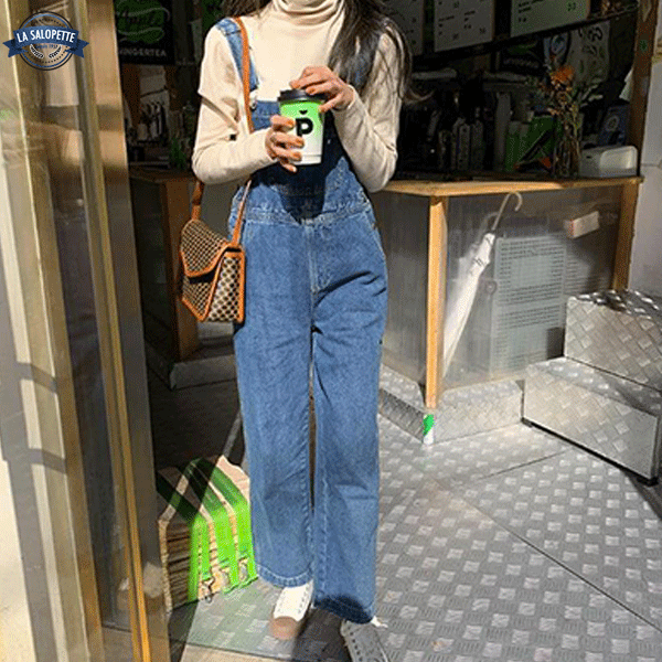 Denim Dungarees Blue Denim Milano