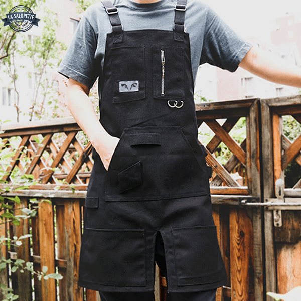 Black Gardener Apron